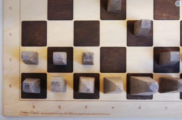 James Abell Art Chess Sculpture