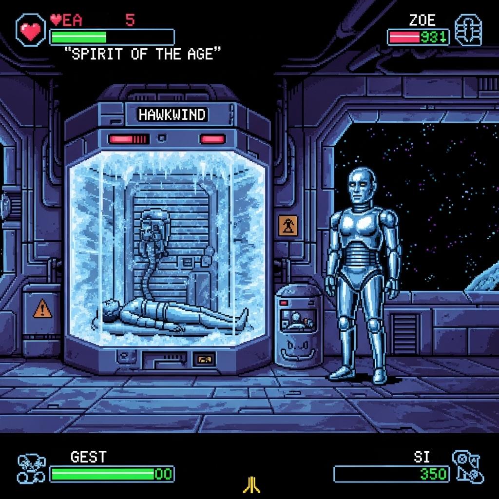 “Let's see you'd be about 60 now, and long dead By the time I return to Earth”