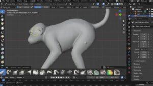Use sculpt mode in Blender to evolve the model to how you want.
