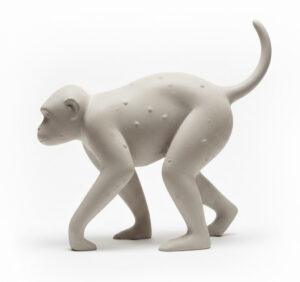 monkey sculpture rendered in Gemini Nano Banana