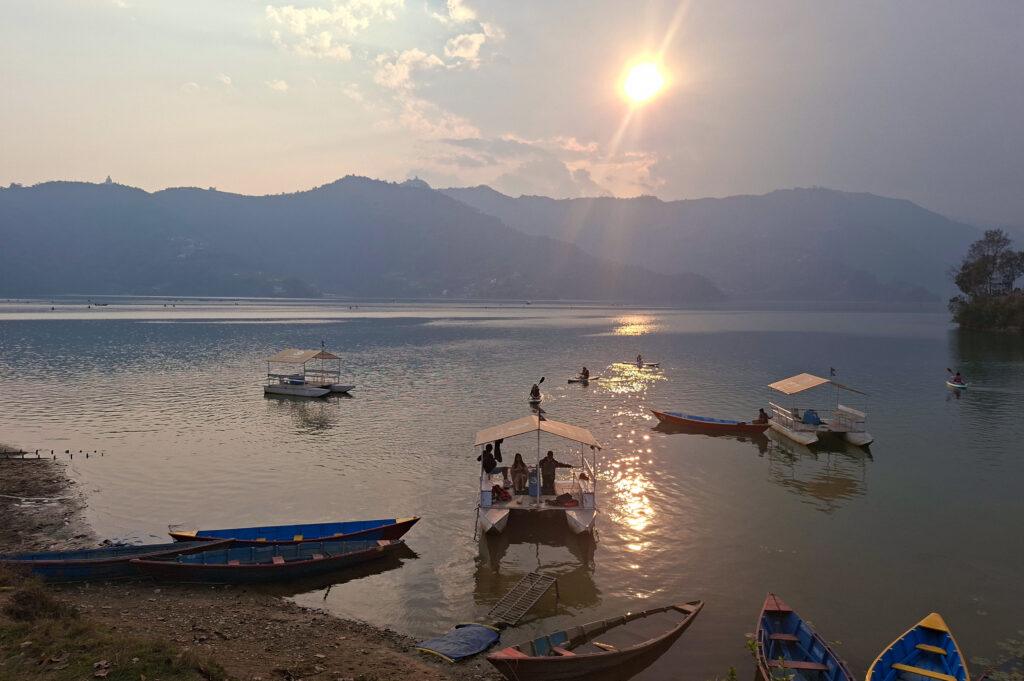 Phewa Lake Pokhara, Nepal